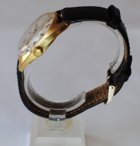 Sekonda manual wind gold plated wristwatch side